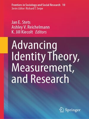 cover image of Advancing Identity Theory, Measurement, and Research